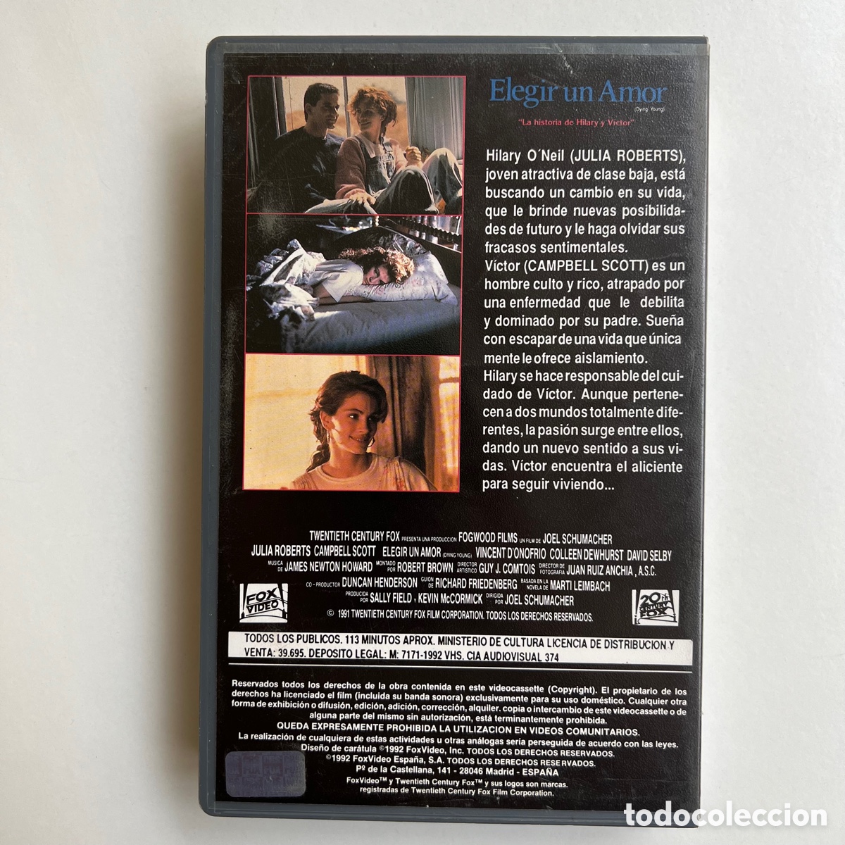 Cine: Elegir un amor vhs - Foto 3