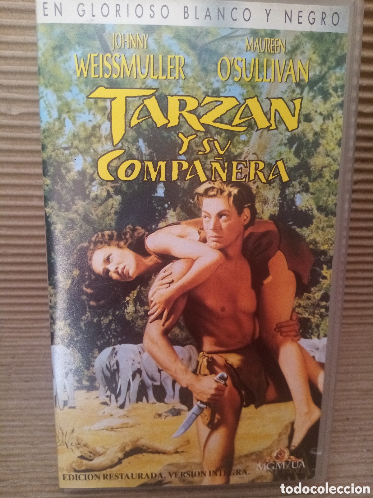 Cinema: Tarzan y su compa&ntilde;era. Vhs