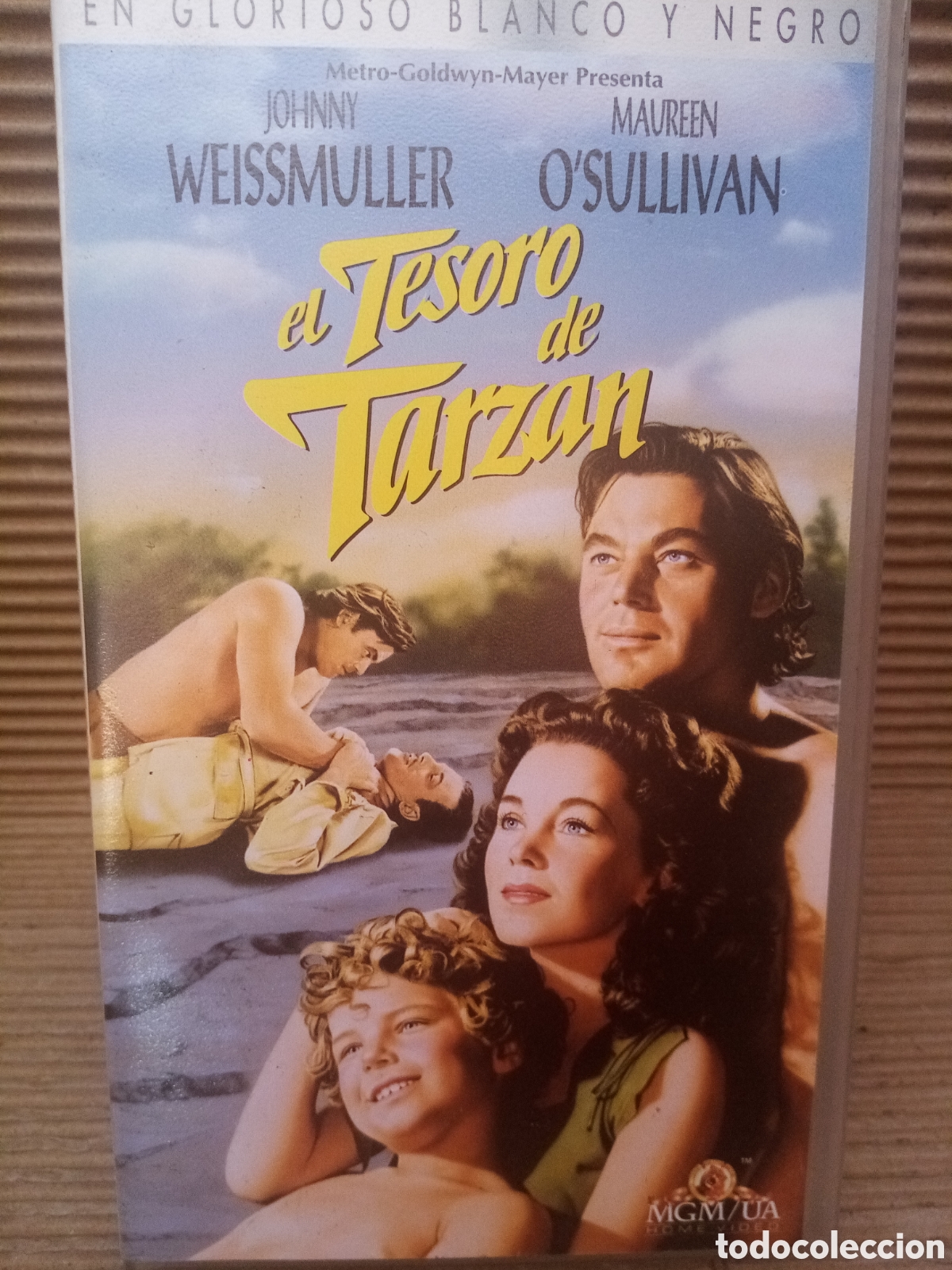 Cine: El tesoro de Tarzan. Vhs - Foto 1