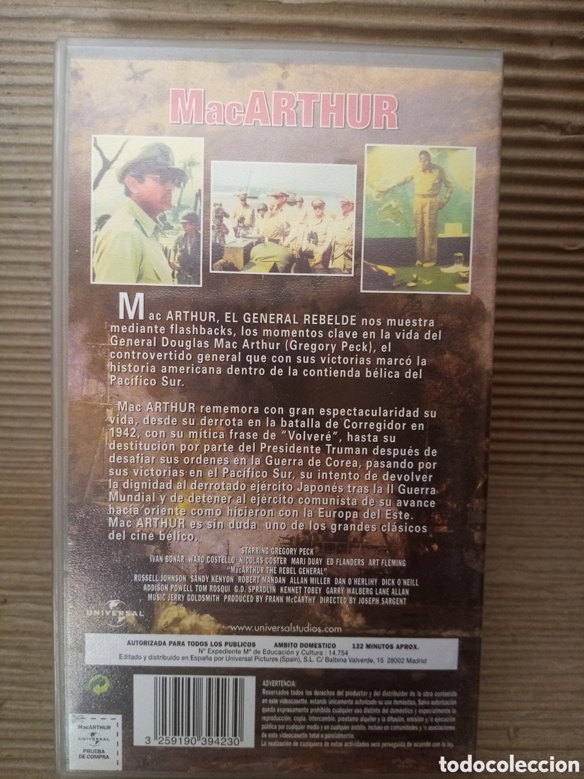 Cine: Mac Arthur. Vhs - Foto 3
