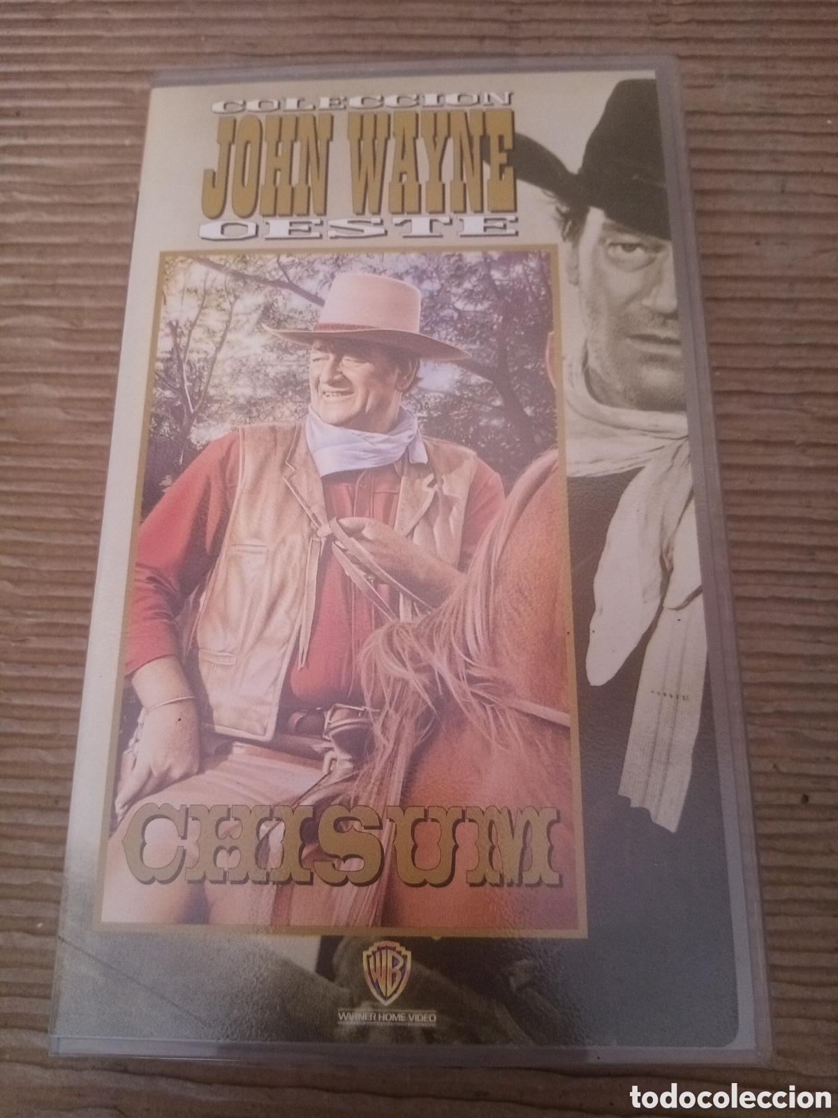 Cine: Colecci&oacute;n John Wayne peste. Vhs - Foto 2