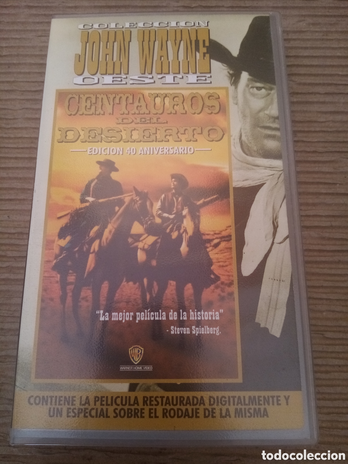 Cine: Colecci&oacute;n John Wayne peste. Vhs - Foto 3
