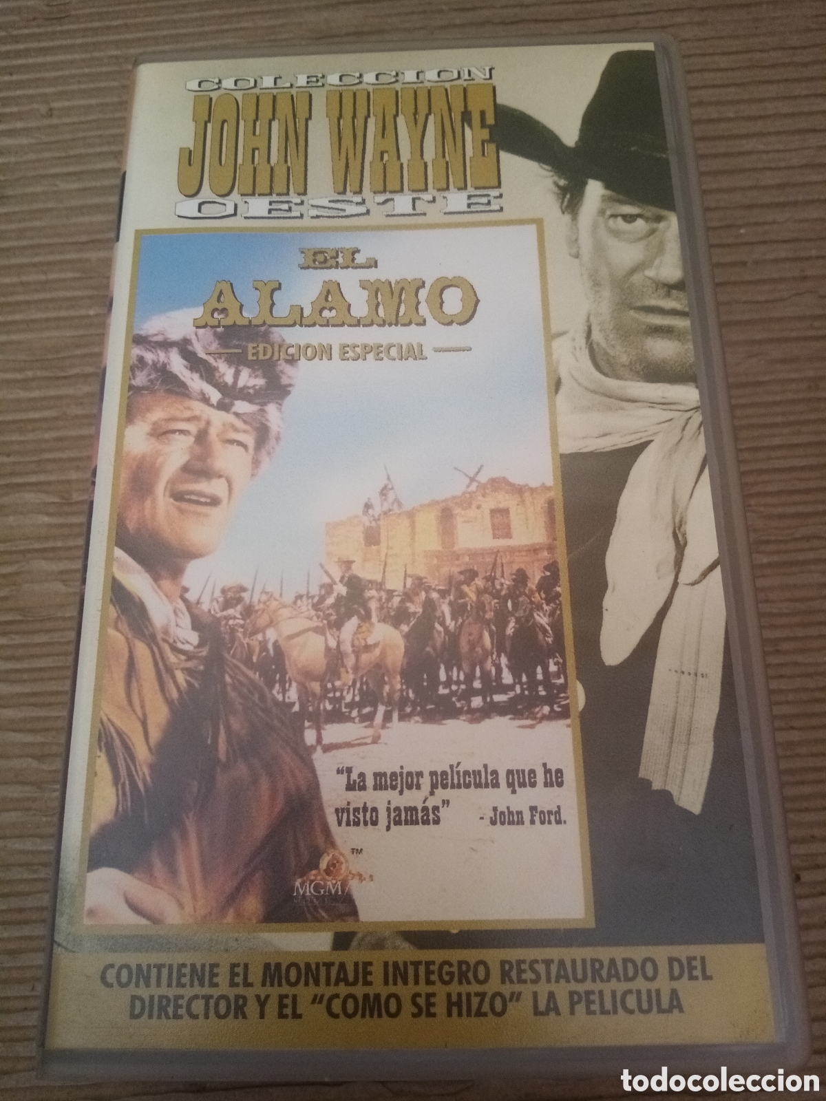 Cine: Colecci&oacute;n John Wayne peste. Vhs - Foto 9