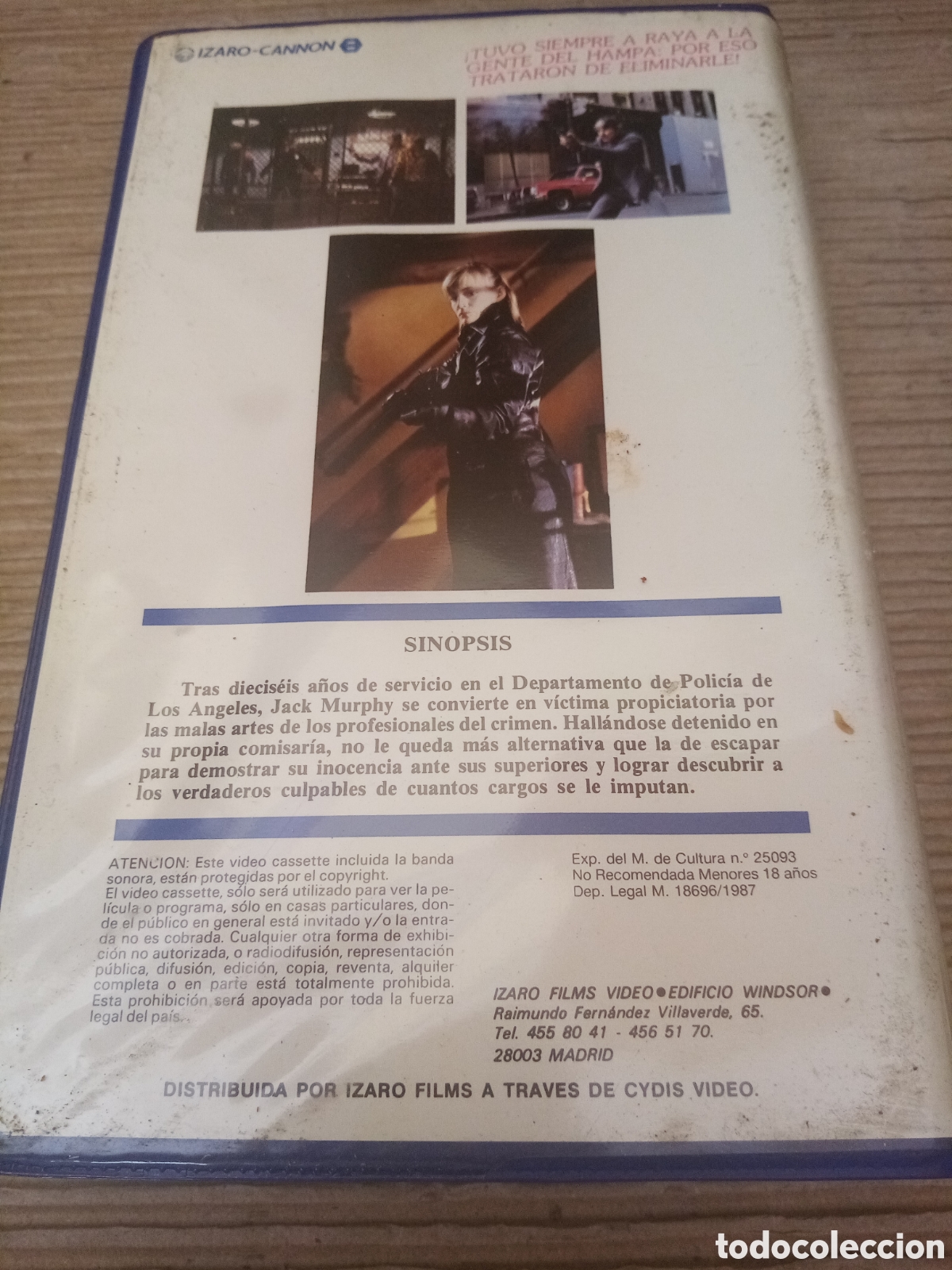 Cine: La ley de Murphy. Vhs - Foto 3