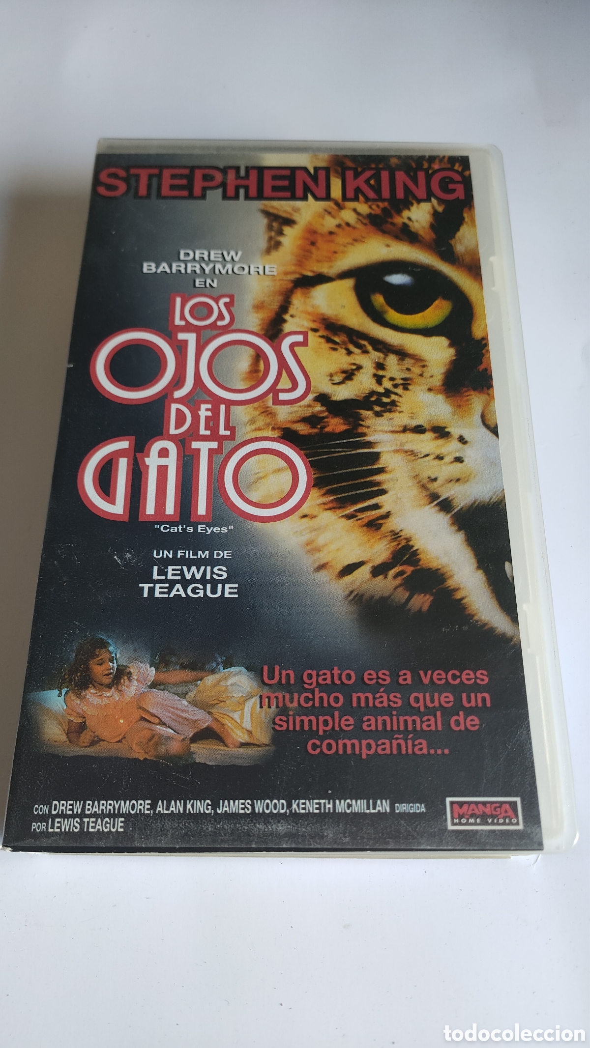 Cine: VHS1589 los ojos del gato SEGUNDAMANO