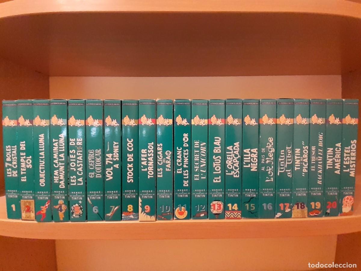 Cine: LAS AVENTURAS DE TINTIN-HERG&Eacute;- en 21 VHS de 1993