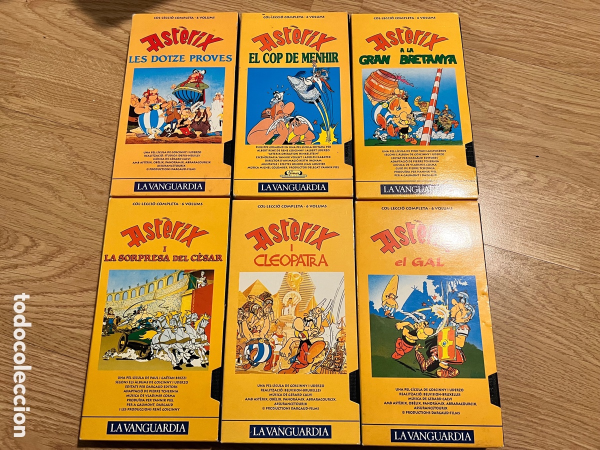 Cine: Asterix vhs colecci&oacute;n completa - Foto 1