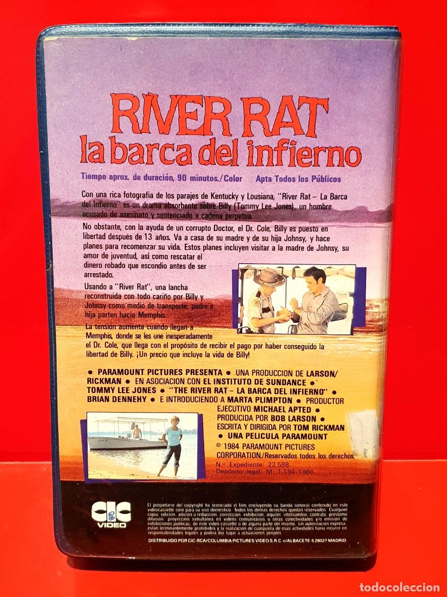 la barca del infierno 1984 the river rat Buy VHS movies on