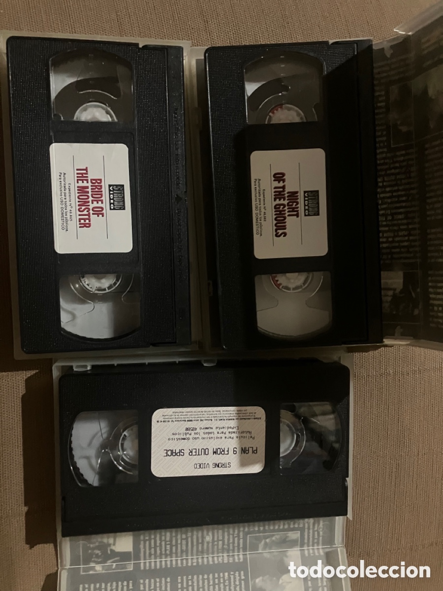 Cine: VHS PACK ED WOOD - Foto 4