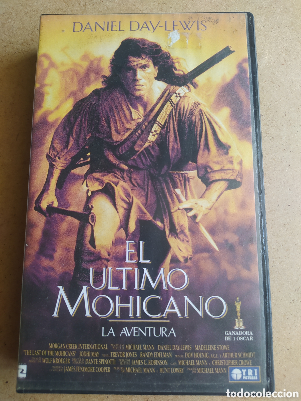 Cine: VHS - el &uacute;ltimo mohicano - Foto 1