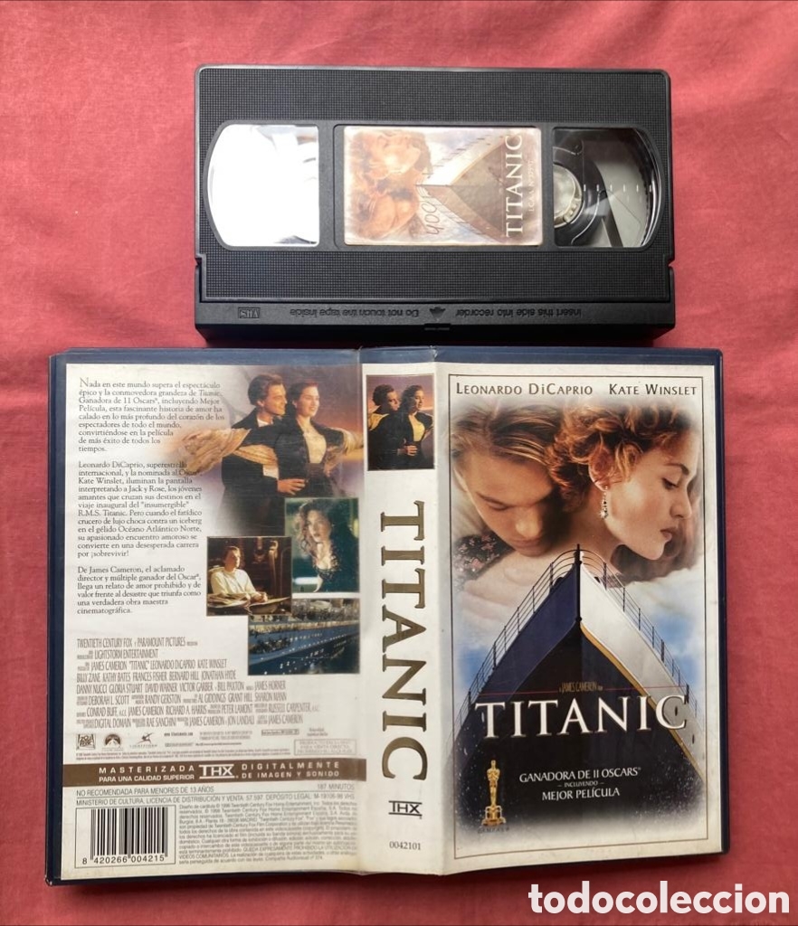 Cine: VHS Original - Titanic - Foto 1