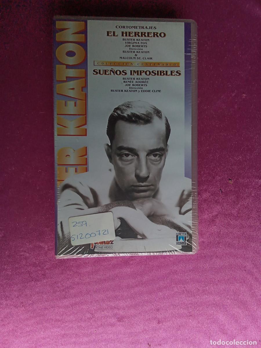 Cine: EL HERRERO SUE&Ntilde;OS IMPOSIBLES BUSTER KEATON VHS P6 2
