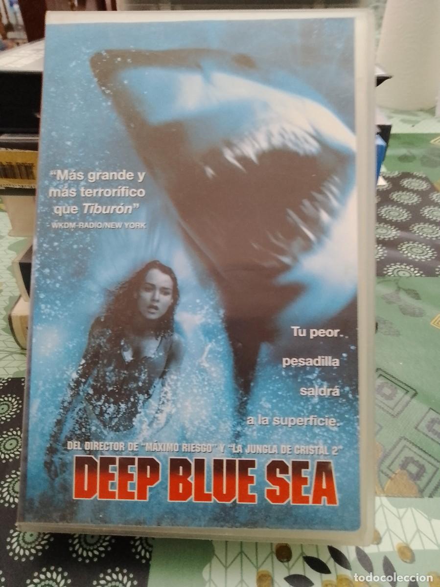 Cinema: Deep blue sea vhs caja grande