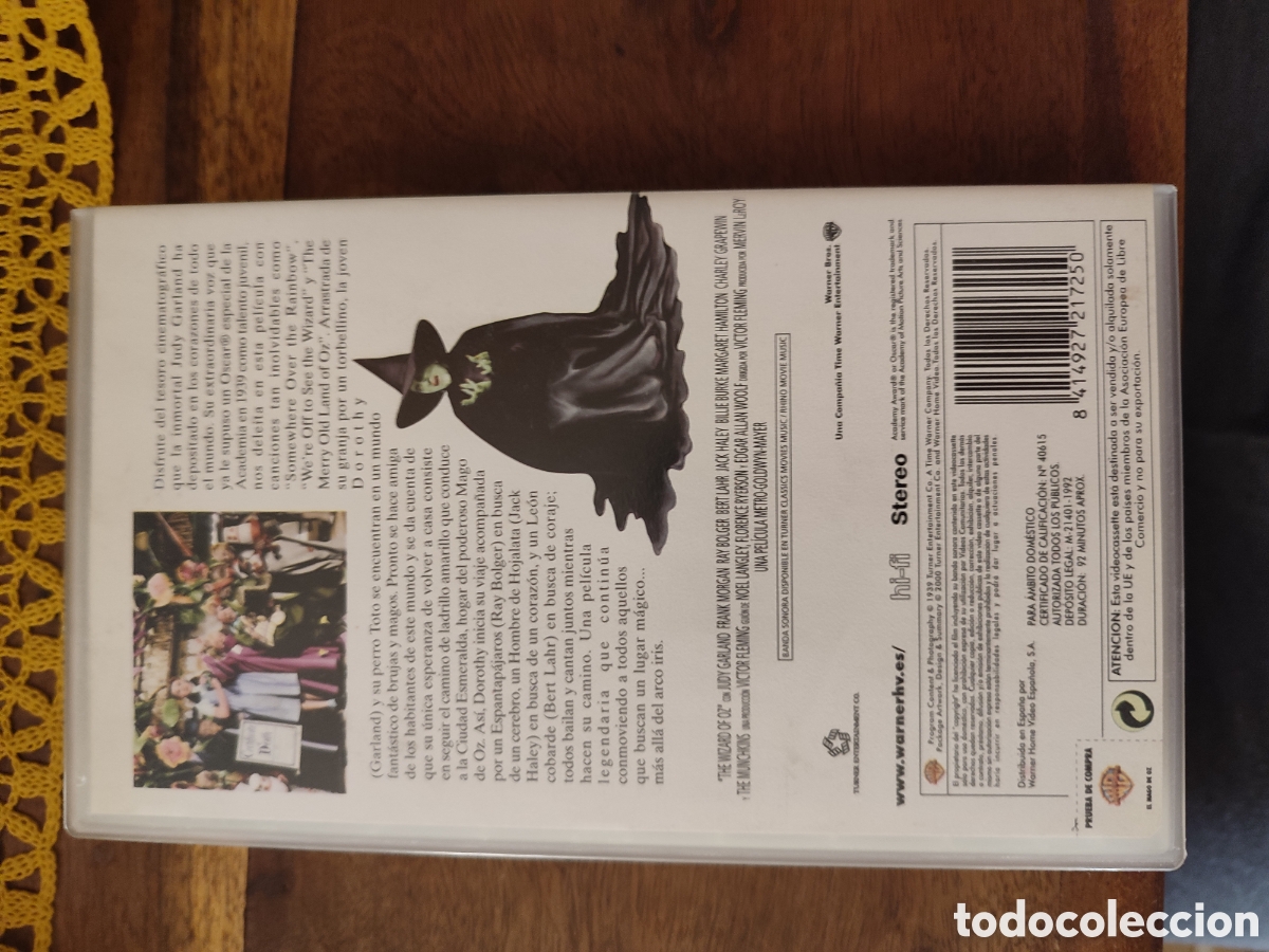 Cine: El mago de Oz VHS - Foto 2