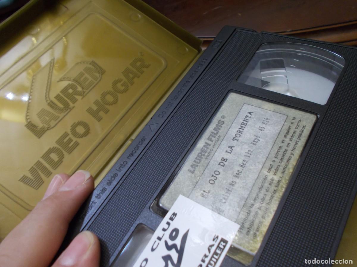 Cine: EL OJO DE LA TORMENTA VHS - Foto 3