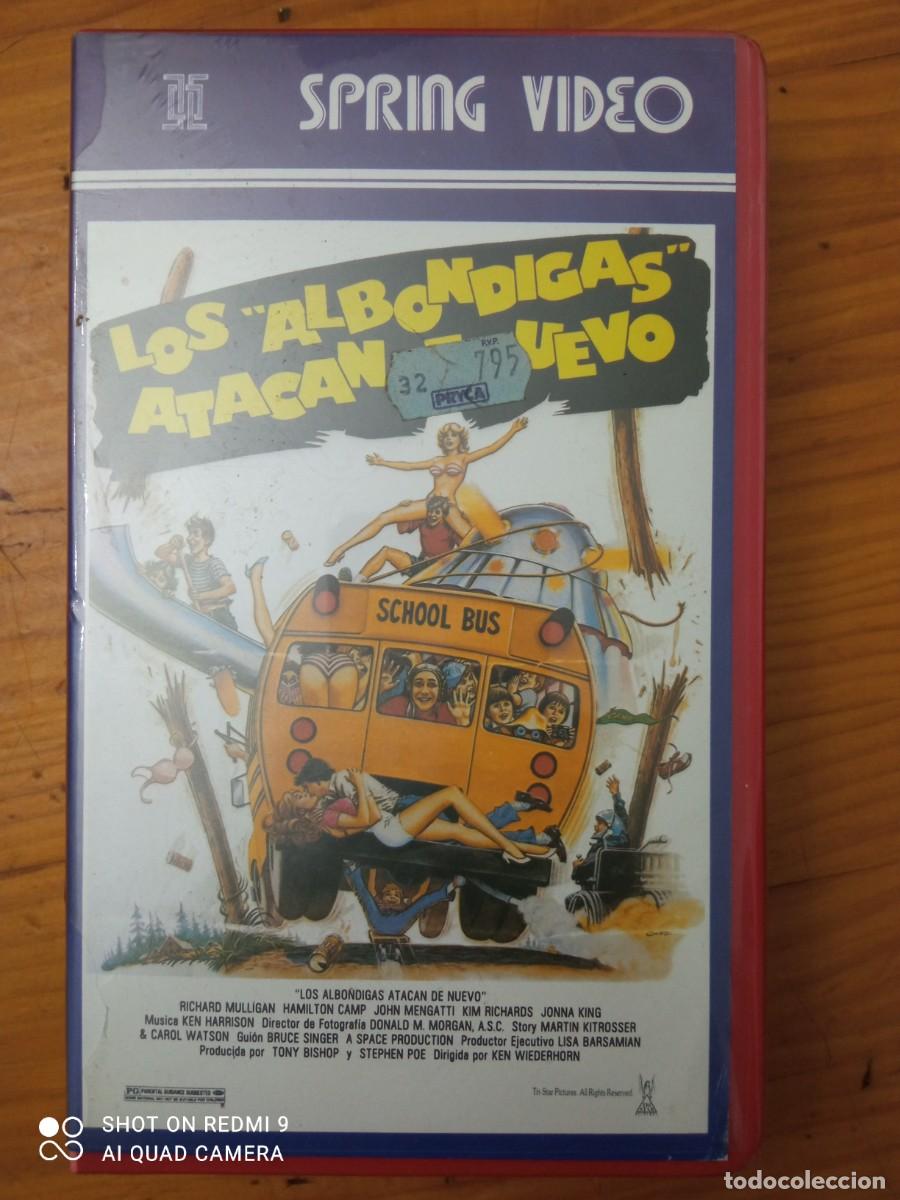 Cine: Los alb&oacute;ndigas atacan de nuevo vhs (nuevo precintado)