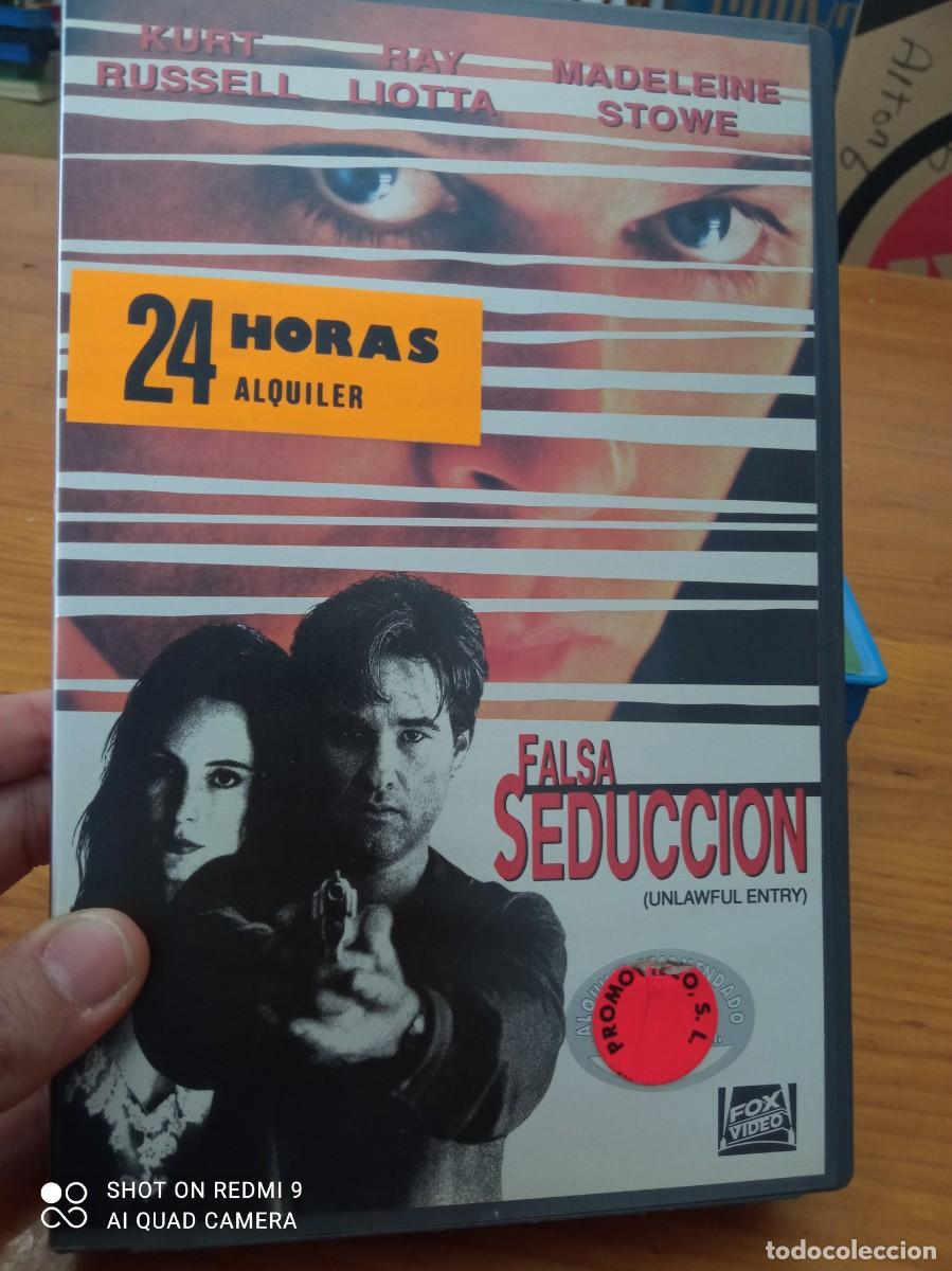 Cine: Falsa seducci&oacute;n VHS - Foto 1
