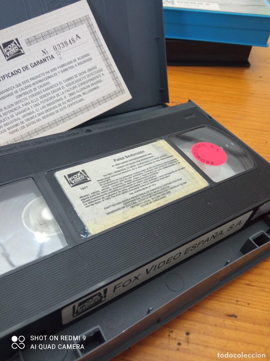 Cine: Falsa seducci&oacute;n VHS - Foto 3
