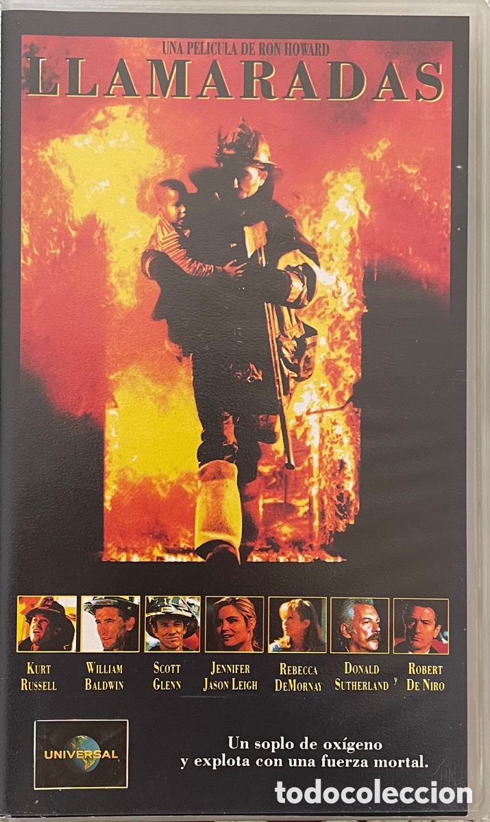 Cine: Llamaradas (VHS) - Foto 1