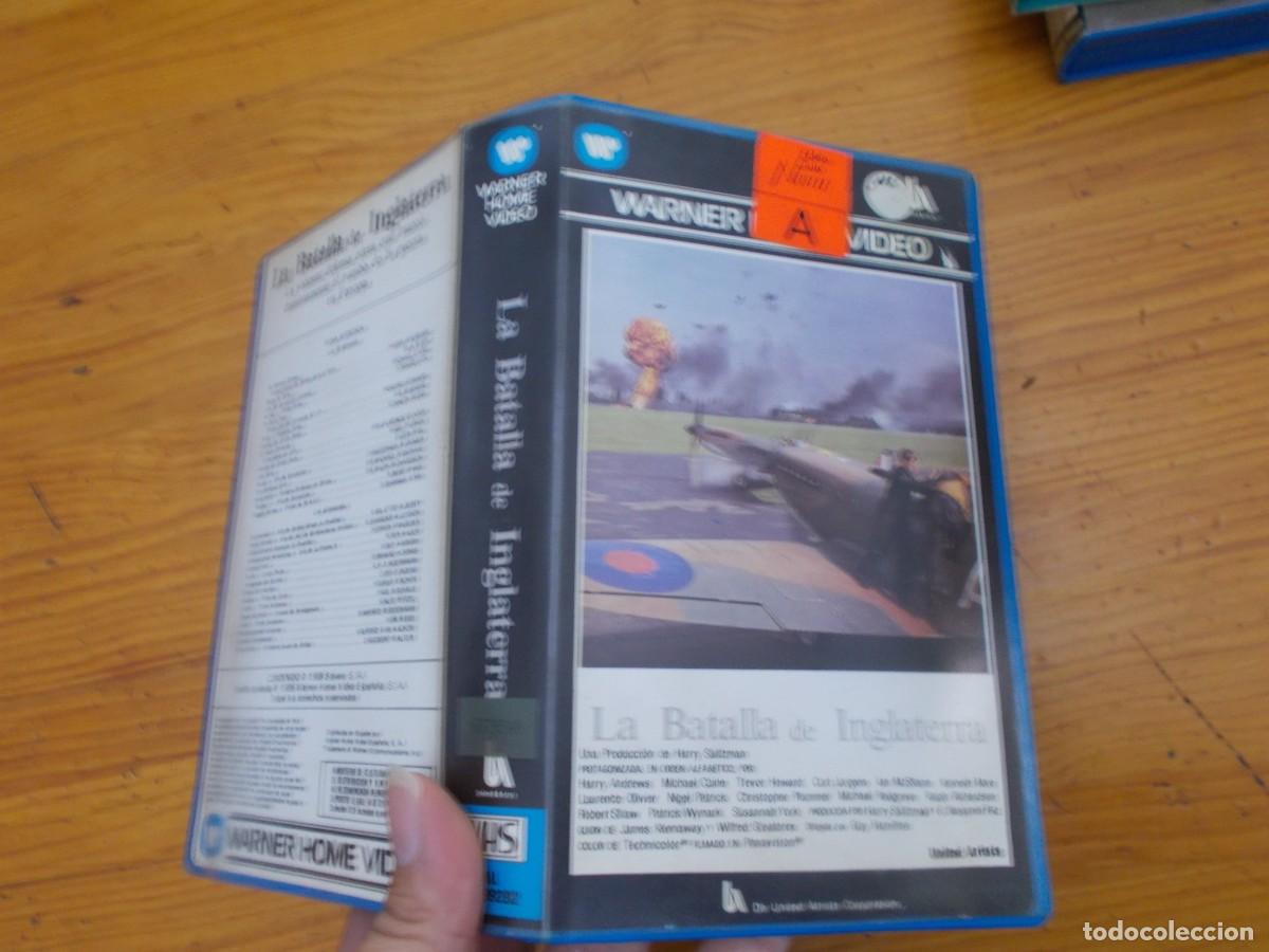 Cine: LA BATALLA DE INGLATERRA,VHS - Foto 1