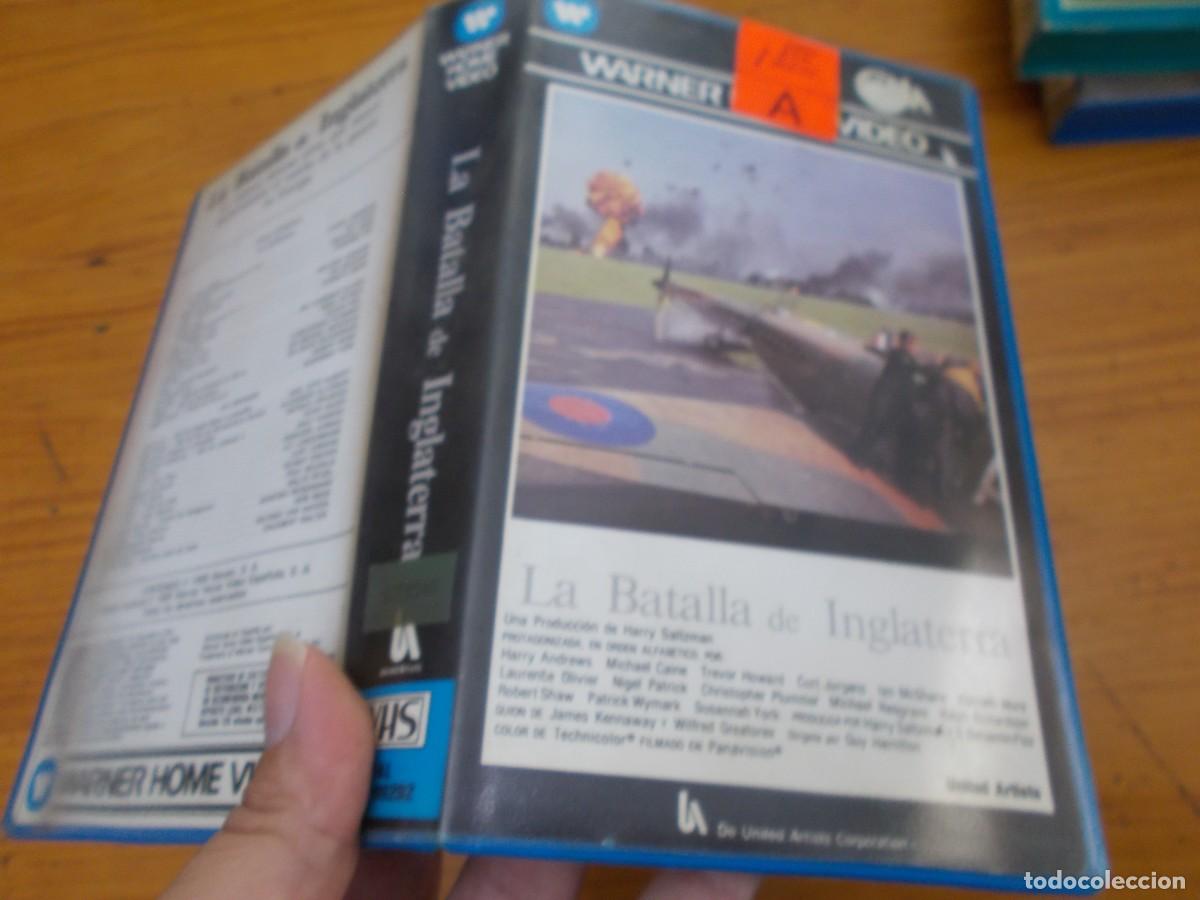 Cine: LA BATALLA DE INGLATERRA,VHS - Foto 3