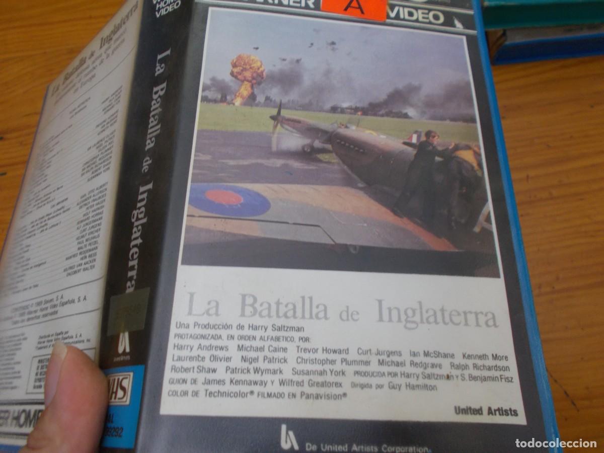 Cine: LA BATALLA DE INGLATERRA,VHS - Foto 4