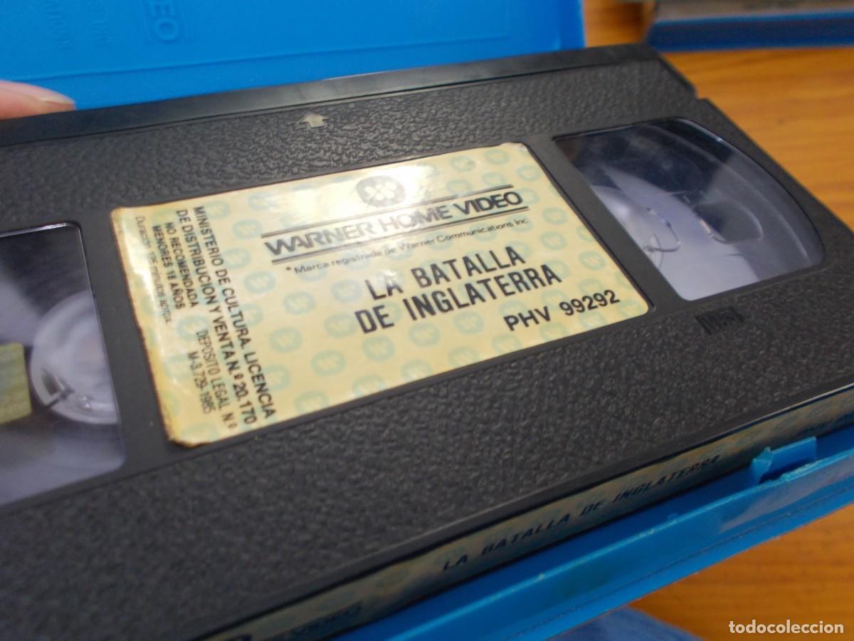 Cine: LA BATALLA DE INGLATERRA,VHS - Foto 7