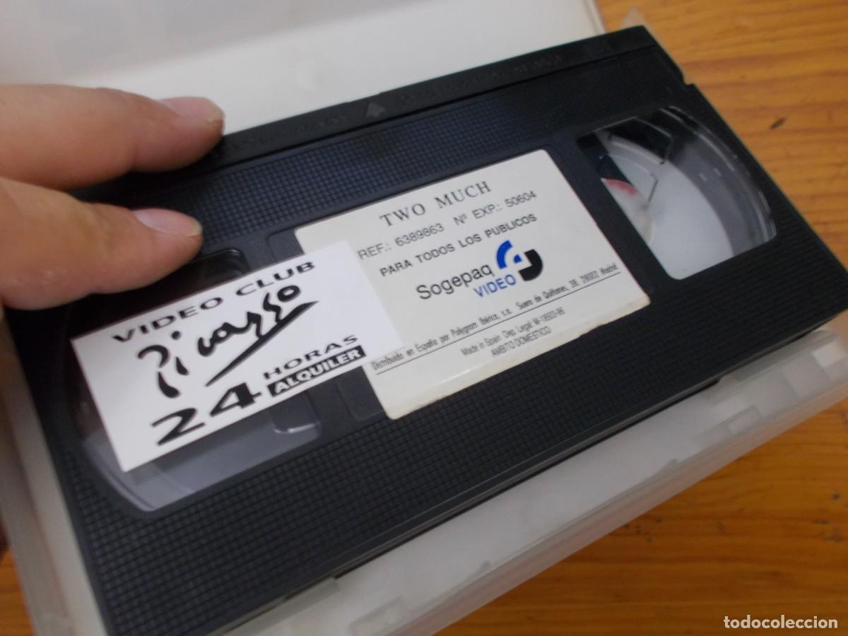 Cine: TWO MUCH,VHS - Foto 2