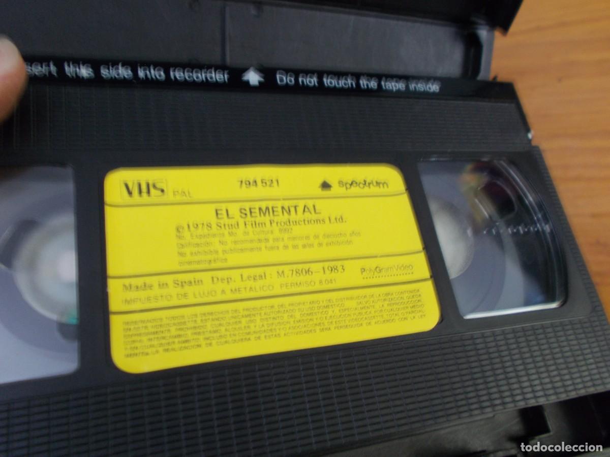 Cine: EL SEMENTAL ,VHS - Foto 6