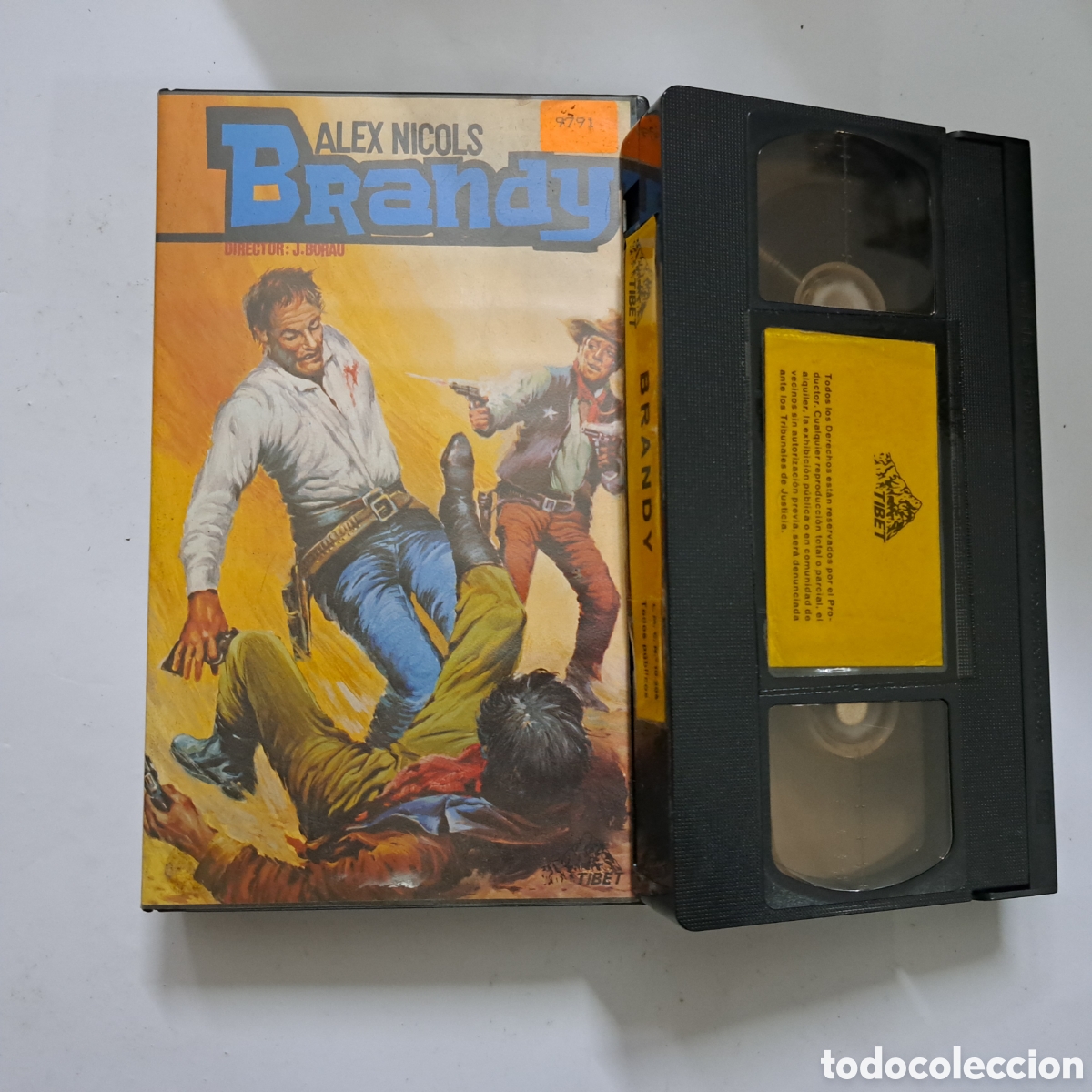 Cinema: Brandy VHS Western Descatalogada
