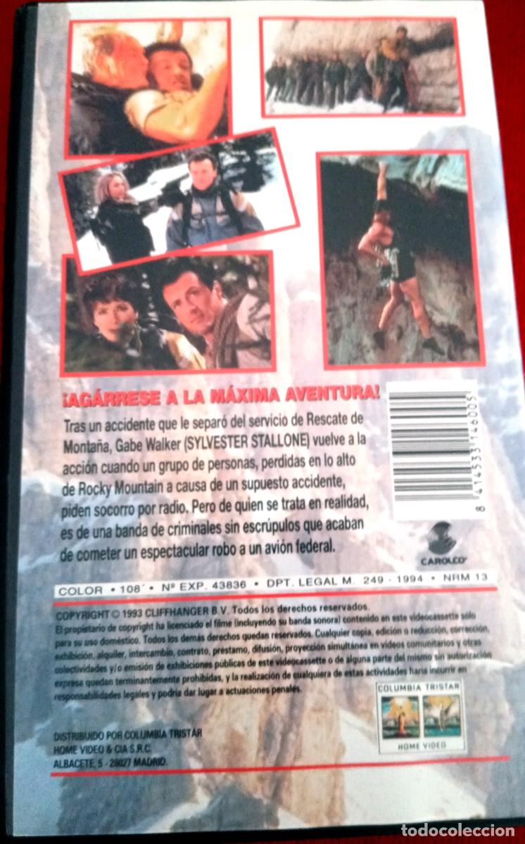 Cine: MAXIMO RIESGO - VHS - PELICULA - Foto 2