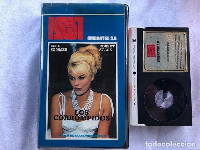 Cine: LOS CORROMPIDOS / ELKE SOMMER / ROBERT STACK / FRANK WINTERSTEIN / VHS - Foto 1