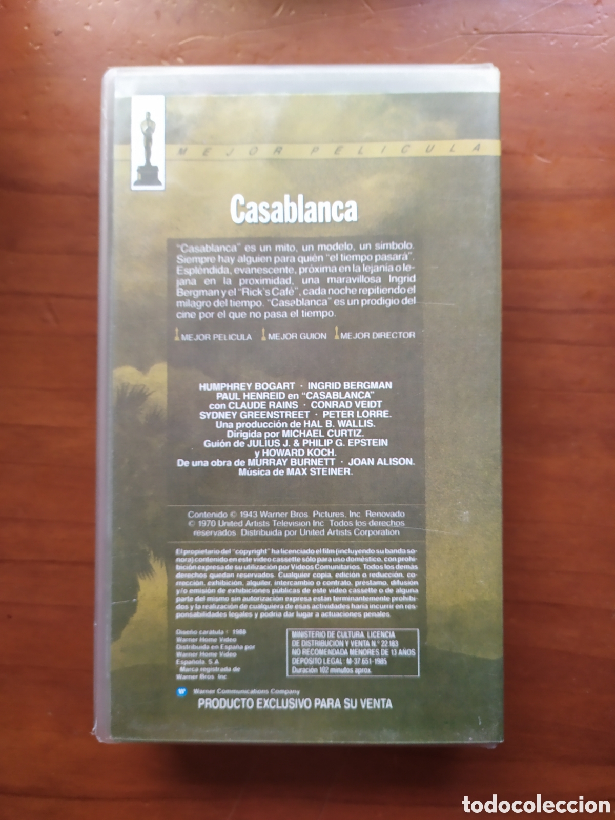 Cine: Casablanca VHS - Foto 2
