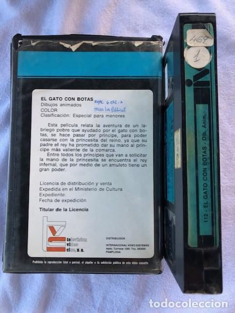 Cine: EL GATO CON BOTAS / VHS - Foto 2