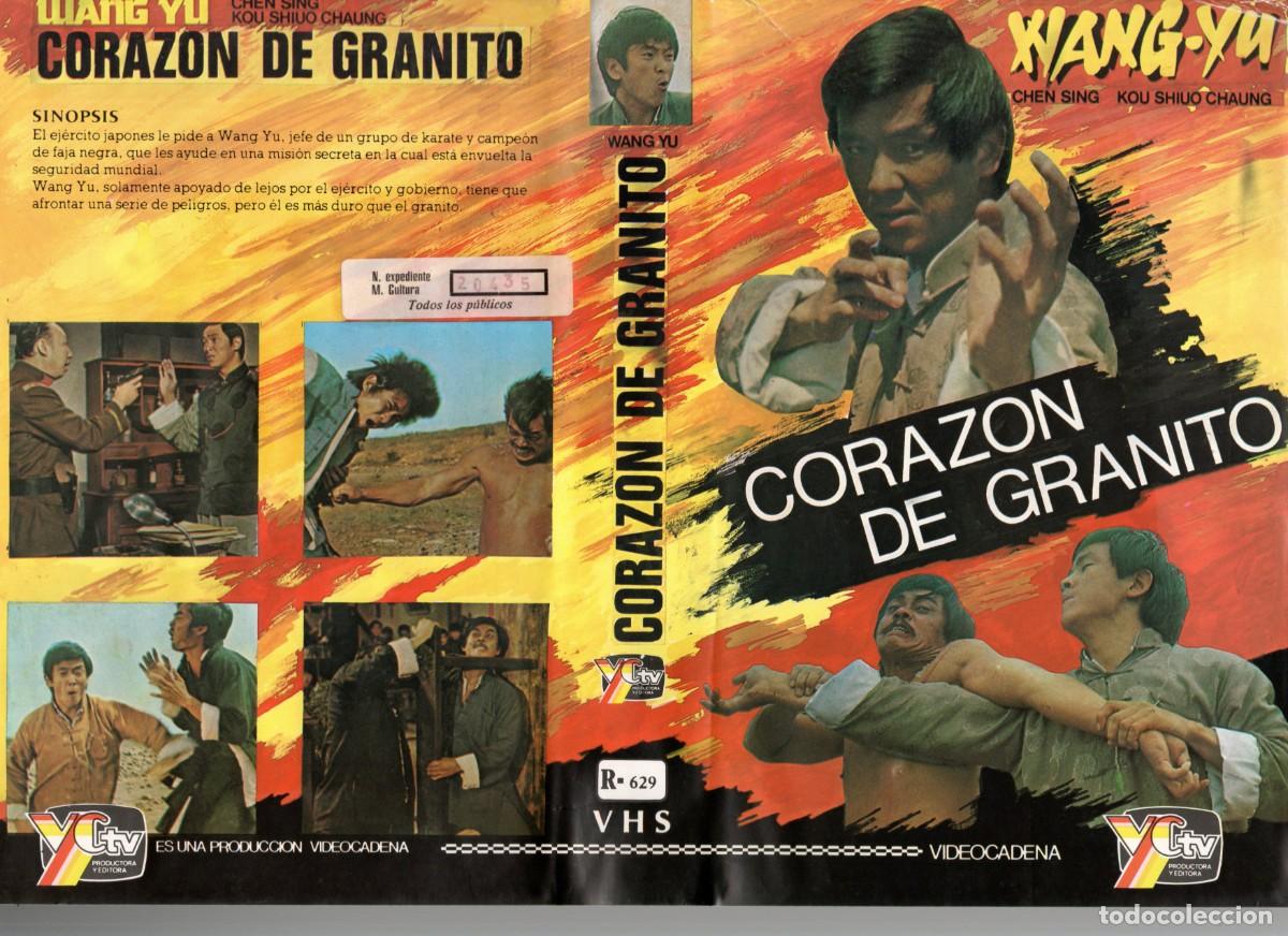 vhs - corazon de granito - wang yu, cheng shing - Compra venta en  todocoleccion