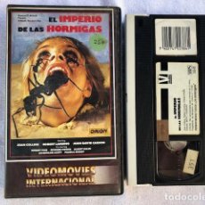 Cine: EL IMPERIO DE LAS HORMIGAS / JOAN COLLINS / VHS