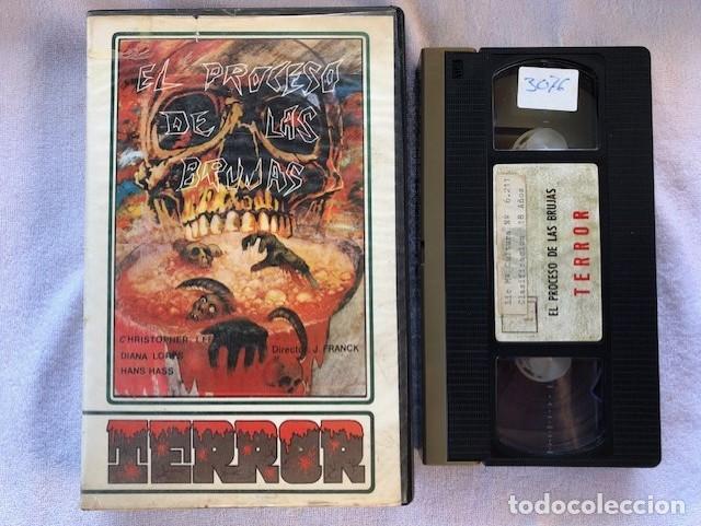 Cine: EL PROCESO DE LAS BRUJAS / CHRISTOPHER LEE / VHS - Foto 1