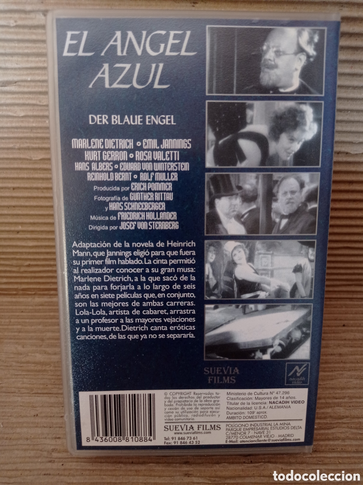 Cine: El &Aacute;ngel azul - Foto 2