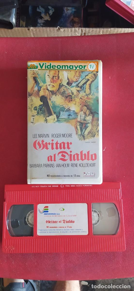 Kino: VHS- GRITAR AL DIABLO. VIDEOESPA&Ntilde;A