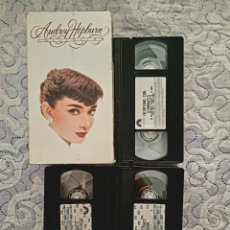 Cine: AUDREY HEPBURN COLLECTION CAJA CON 3 PELÍCULAS VHS