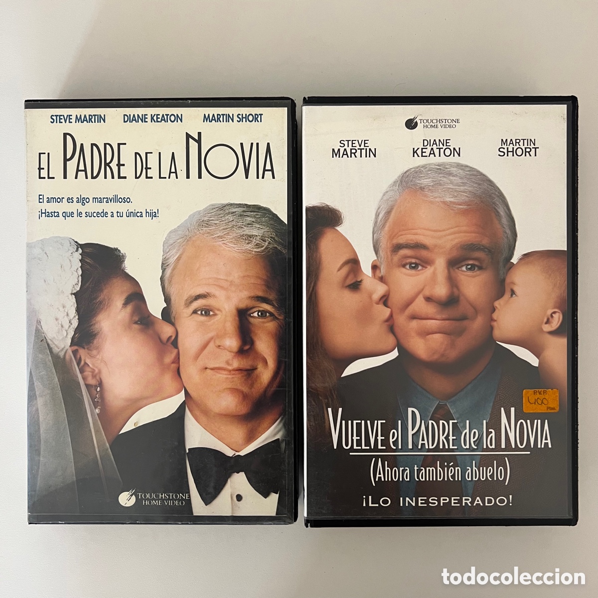 Cin&eacute;ma: El padre de la novia vhs + vuelve el padre de la novia