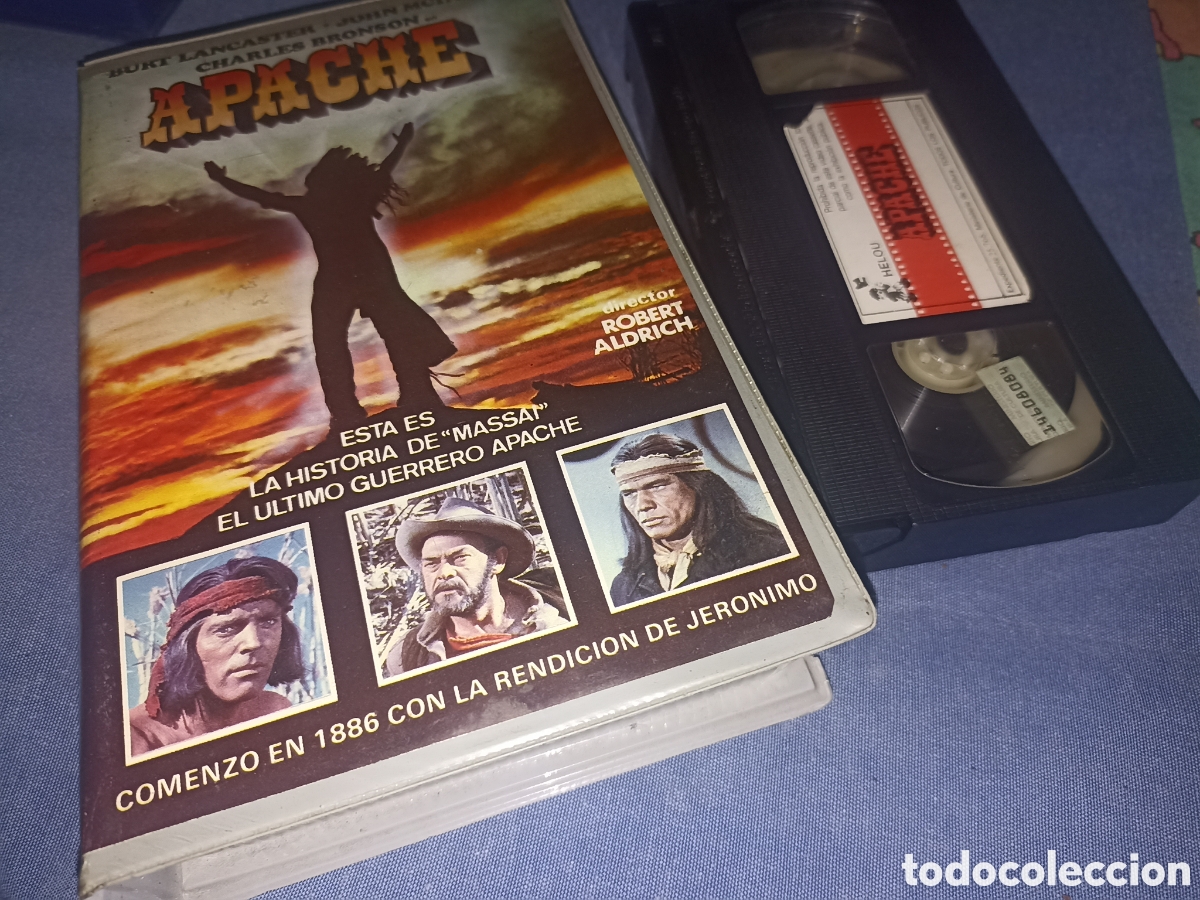 Cine: Apache- vhs- charles bronson (2) - Foto 1