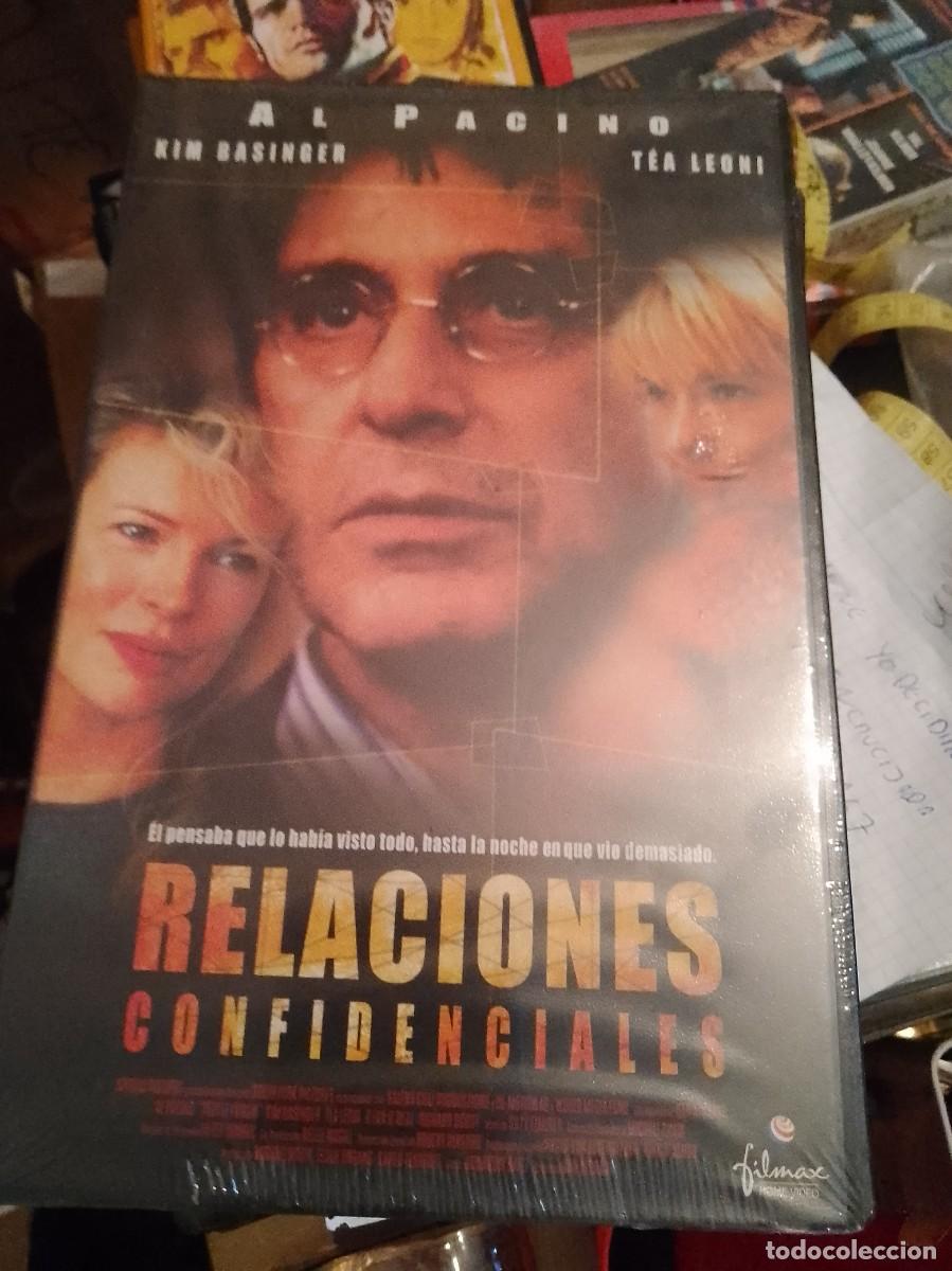 Cine: Relaciones confidenciales vhs caja grande nueva precintada