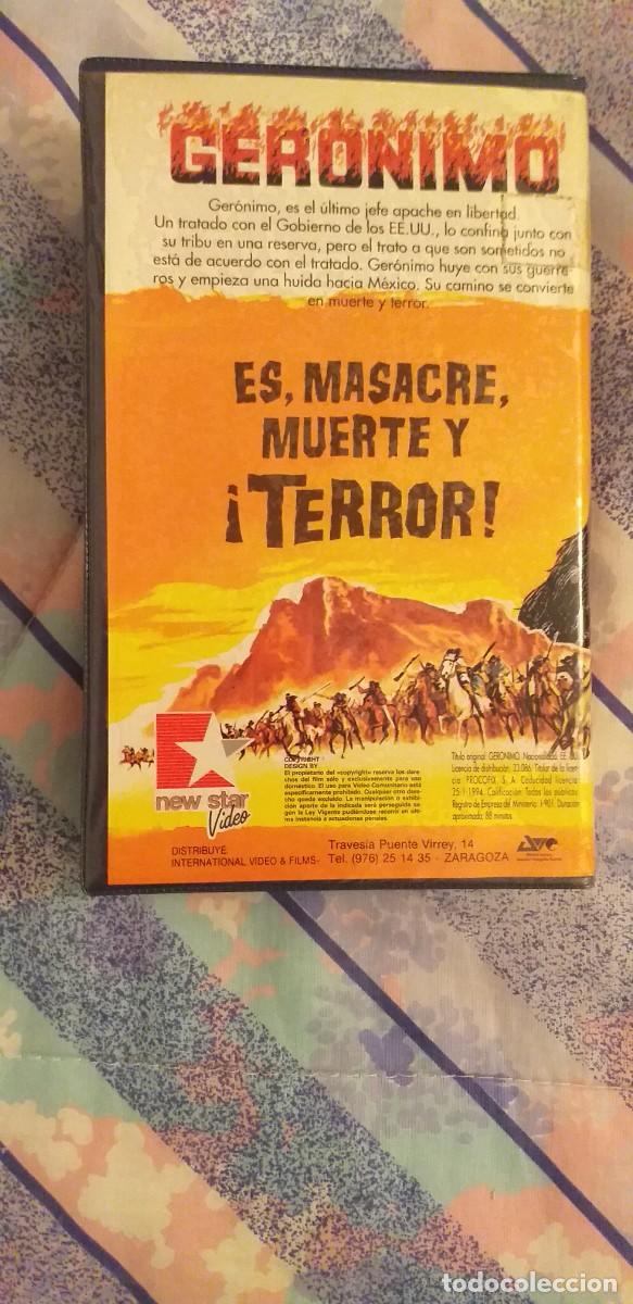 Cine: GERONIMO CHUCK CONNORS VHS - Foto 2