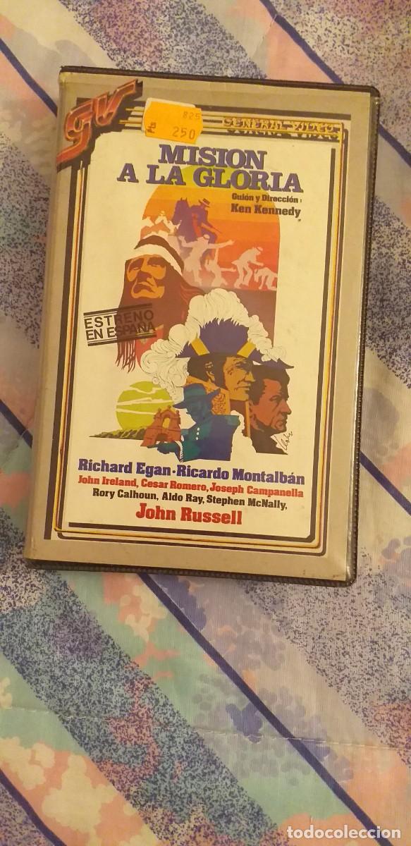 Cine: MISION A LA GLORIA RICHARD EGAN VHS - Foto 1