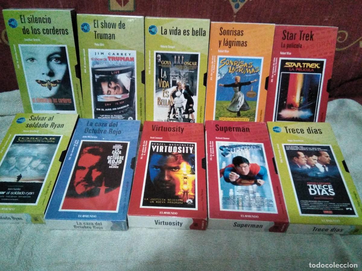 Cine: DIEZ TITULOS EN VHS ( dos de ellas precintadas )
