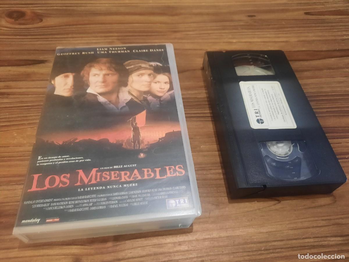 Cine: PELICULA VHS LOS MISERABLES - Foto 1