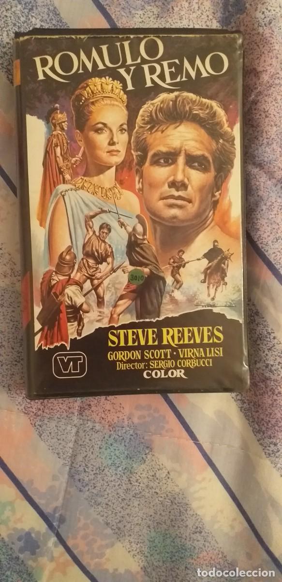 Cine: ROMULO Y REMO STEVE REEVES VHS - Foto 1