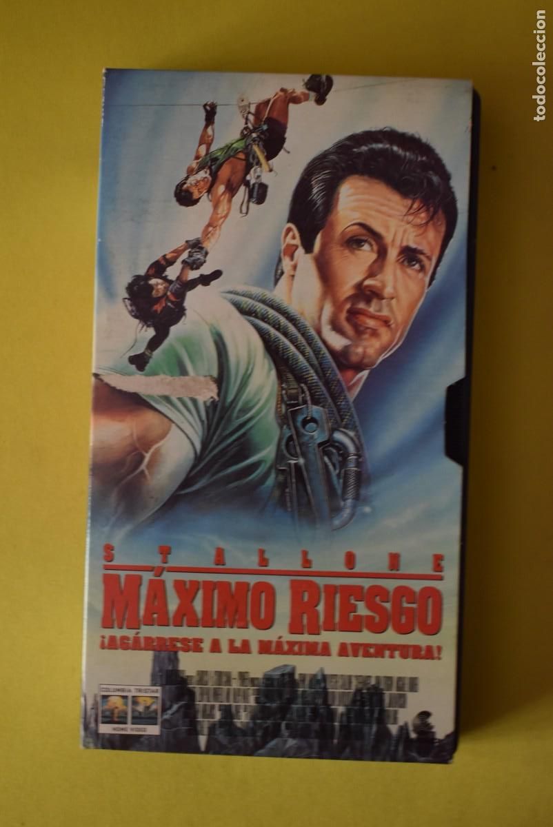 Cine: VHS. M&aacute;ximo riesgo. Stallone - Foto 1
