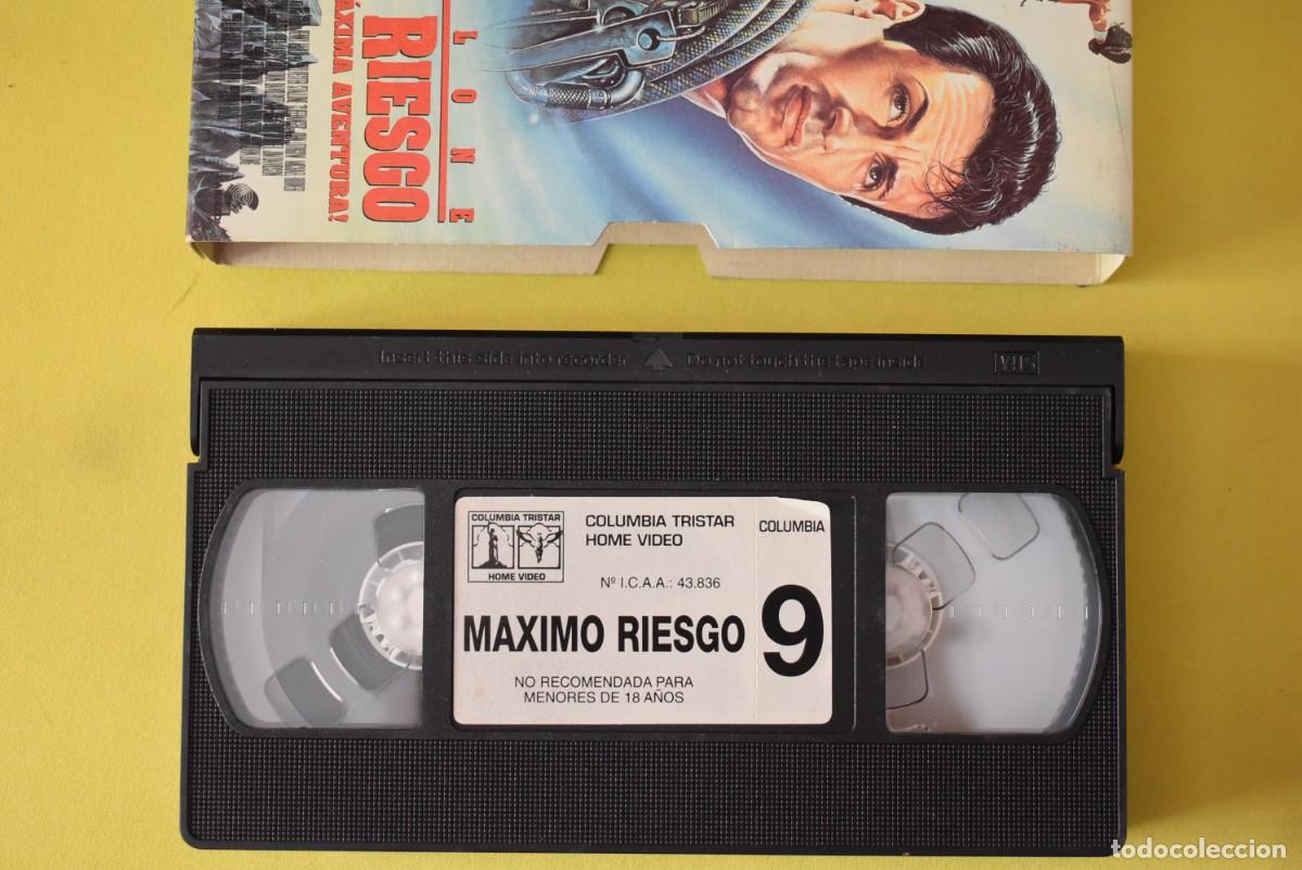 Cine: VHS. M&aacute;ximo riesgo. Stallone - Foto 2